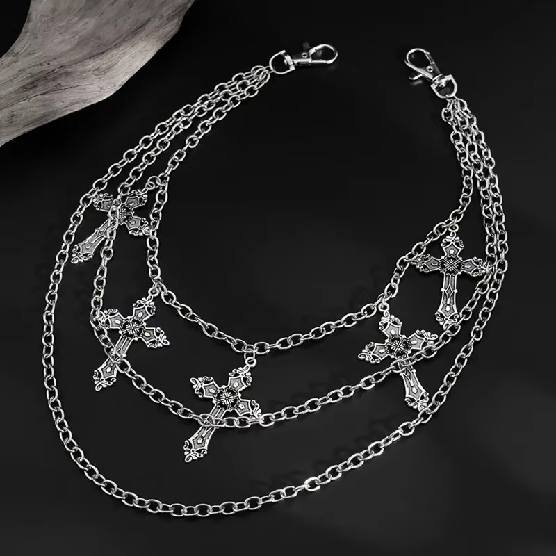 Body Jewelry - Catena per Pantaloni in Metallo Stile