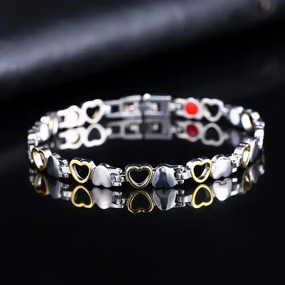 Bracelets - Braccialetto Magnetico a Forma di Cuore