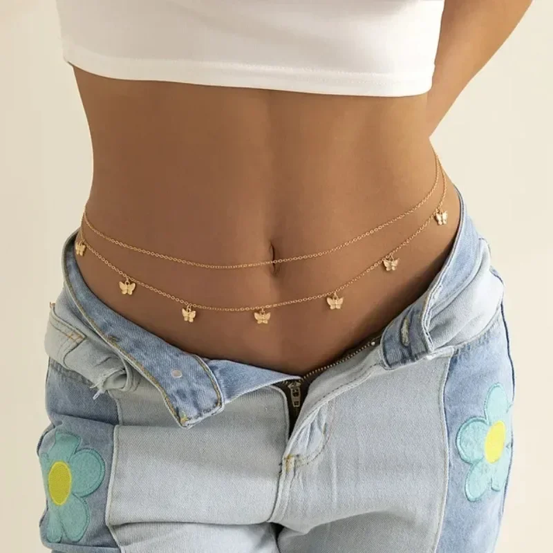 Body Jewelry - Nuovo fascino sexy doppio strato catena