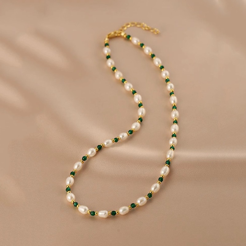 Pearl Choker Necklace Vintage - Collana di perle d'acqua dolce con