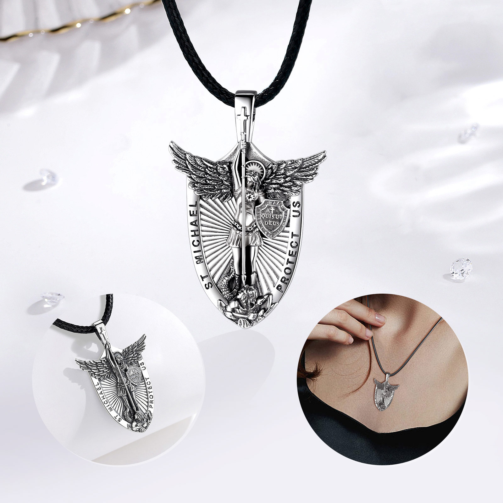 Eudora Collana in argento ster - 925 Sterling Silver Chain Necklace Men recensione e prezzo