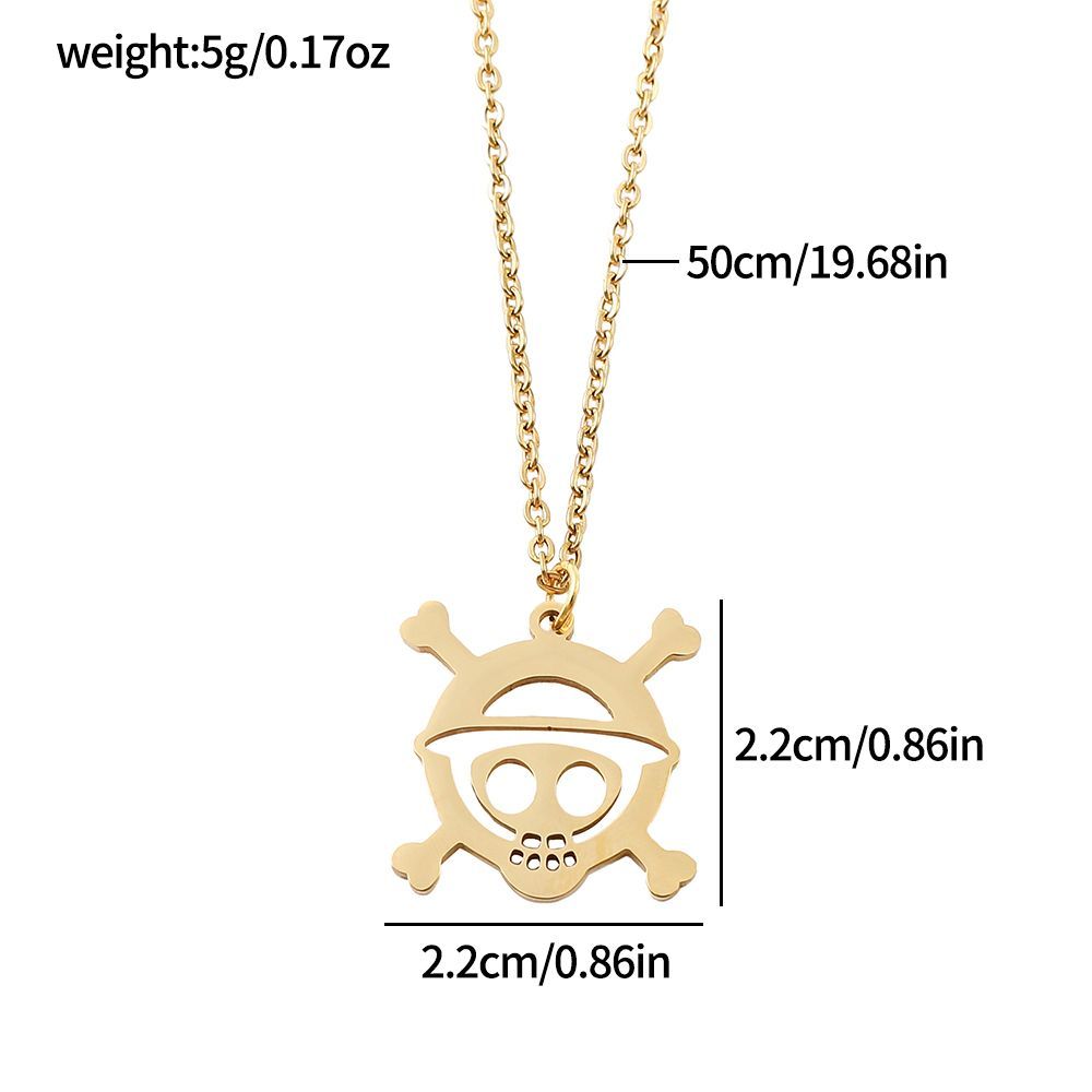 Collana con Ciondolo a Teschio - Anime Pendant Necklace recensione e prezzo