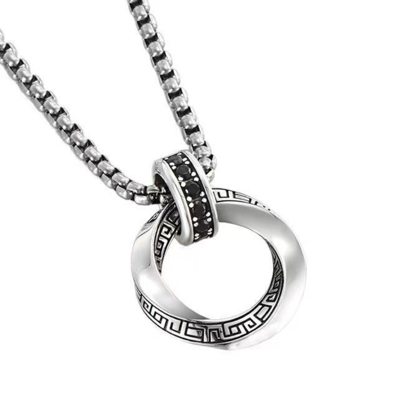 Collana con ciondolo in argent - 925 Sterling Silver Chain Necklace Men recensione e prezzo