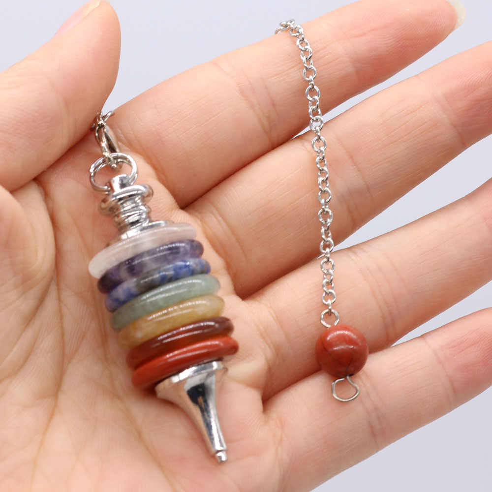 Pietra naturale Chakra Pendolo - Crystal Pendant Necklace Natural Stone recensione e prezzo