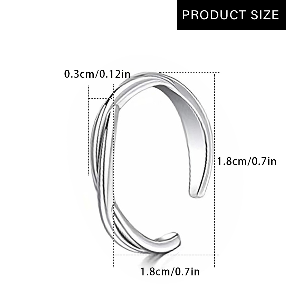 1 pezzo/3 pezzi semplice anell - Body Jewelry recensione e prezzo