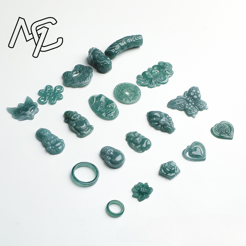 2 pezzi di giada naturale blu  - Earrings recensione e prezzo