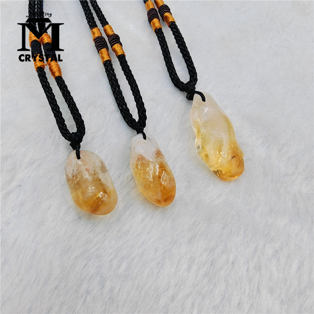 3 ciondoli in cristallo di cit - Crystal Pendant Necklace Natural Stone recensione e prezzo