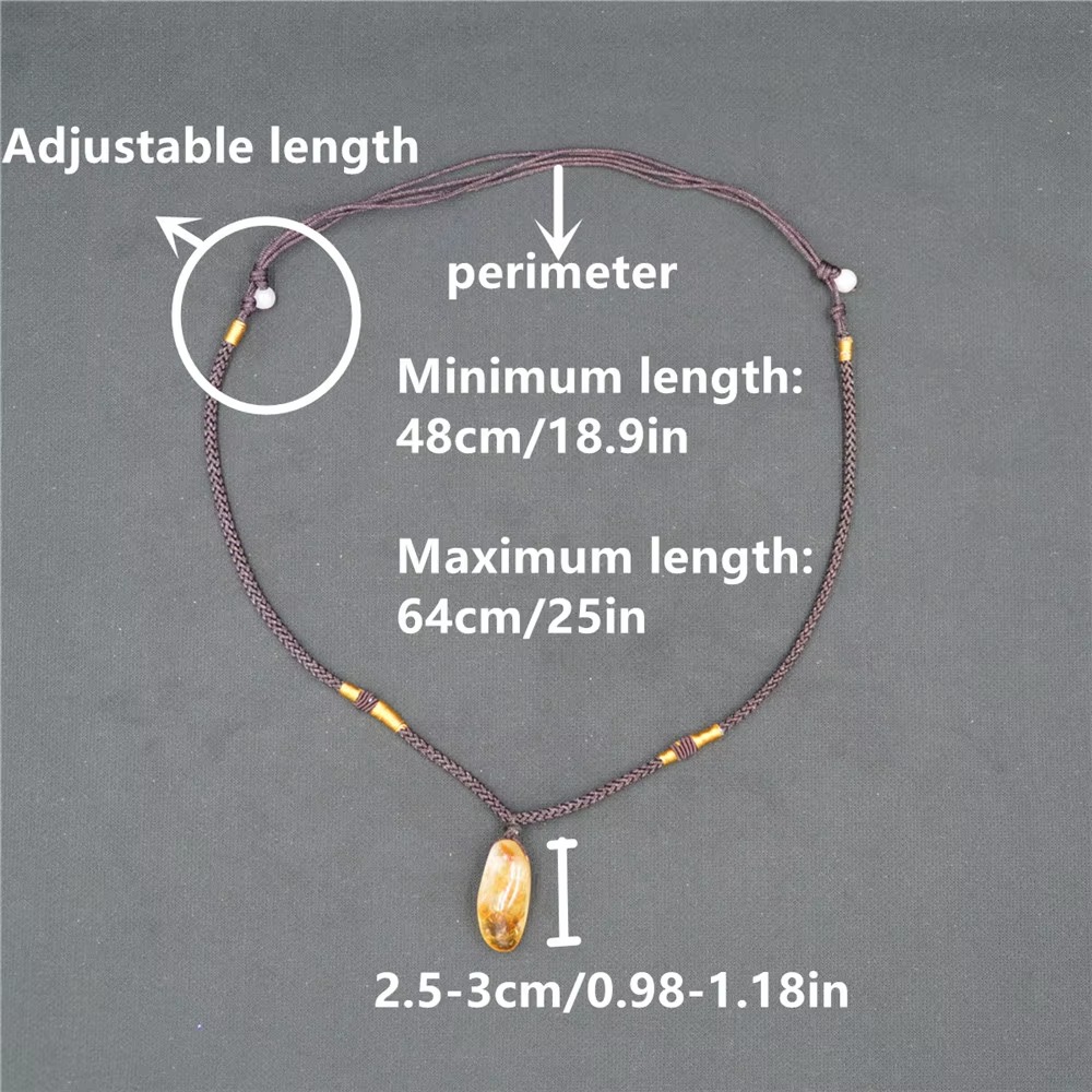 3 ciondoli in cristallo di cit - Crystal Pendant Necklace Natural Stone recensione e prezzo