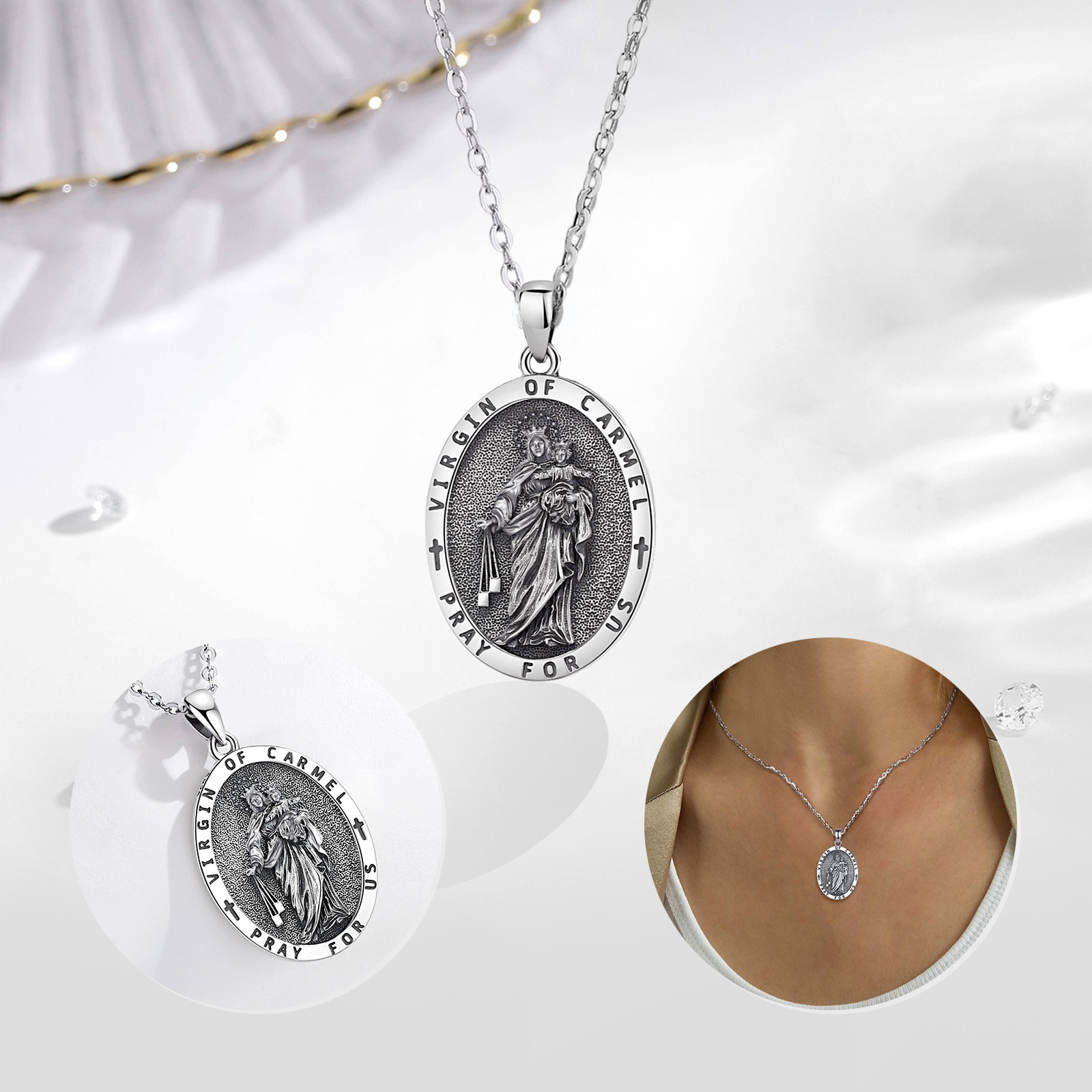 Eudora Collana in argento ster - 925 Sterling Silver Chain Necklace Men recensione e prezzo