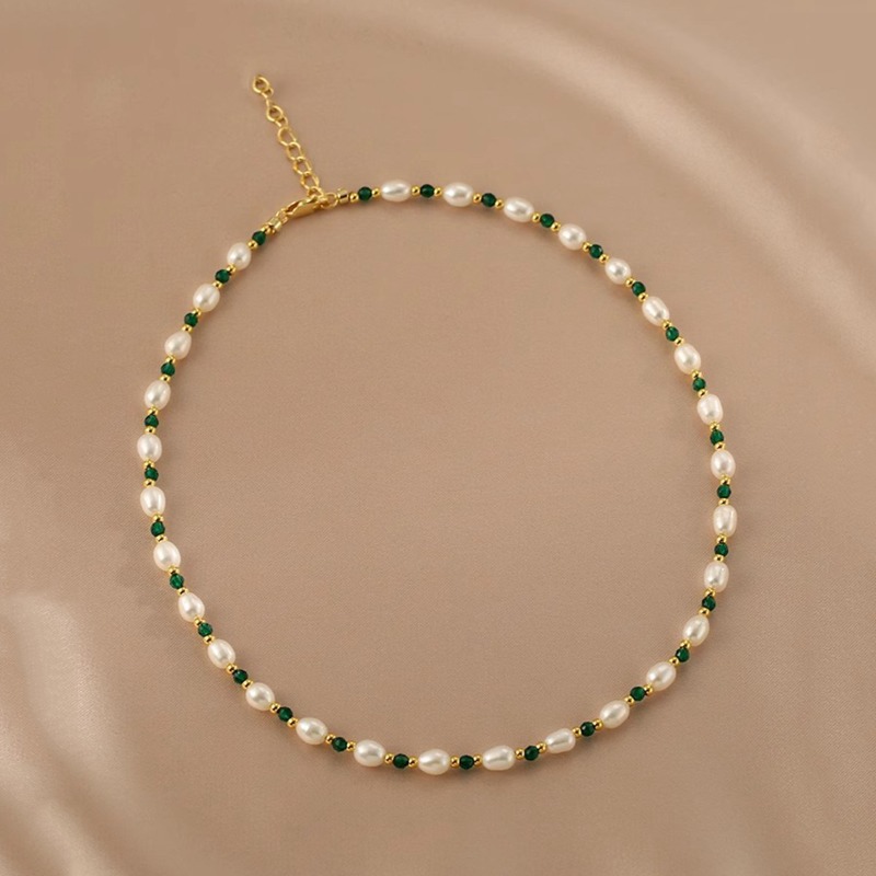 Collana di perle d'acqua dolce - Pearl Choker Necklace Vintage recensione e prezzo