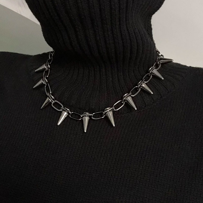 Collane Choker Punk con Borchi - Goth Punk Spike Choker recensione e prezzo
