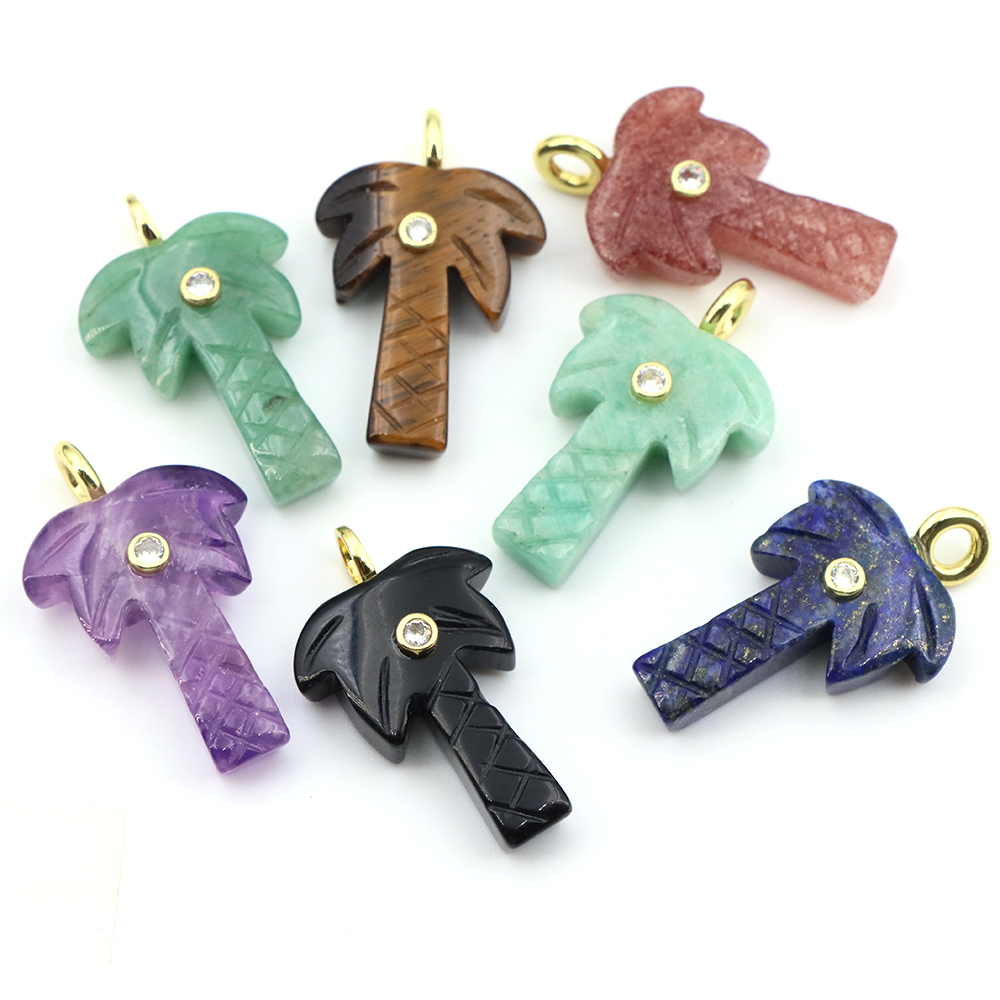 Ciondolo in Pietra Naturale a  - Crystal Pendant Necklace Natural Stone recensione e prezzo