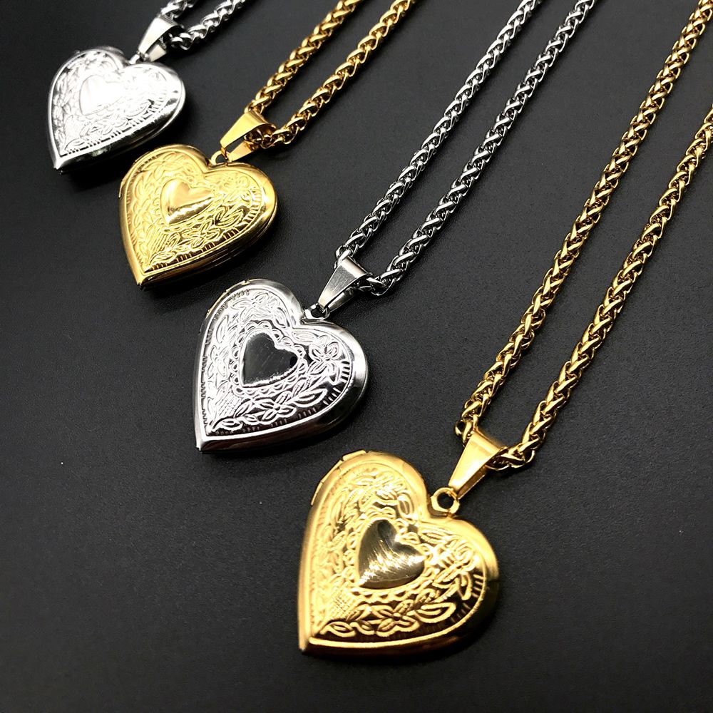Regalo dei monili del pendente - Heart Locket Necklace Photo recensione e prezzo