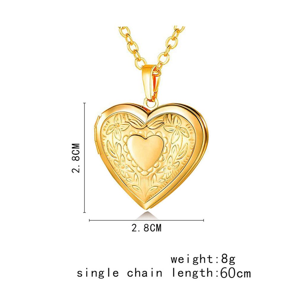 Regalo dei monili del pendente - Heart Locket Necklace Photo recensione e prezzo