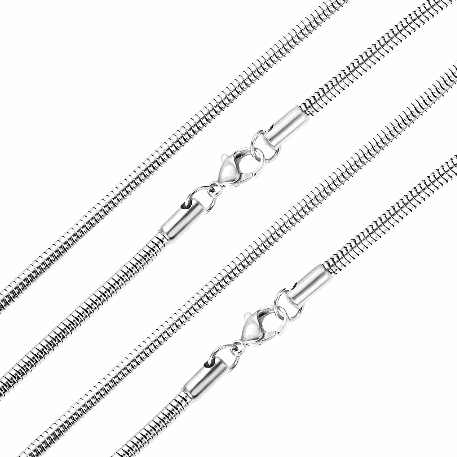 Collana a Catena Serpente Roto - 925 Sterling Silver Chain Necklace Men recensione e prezzo