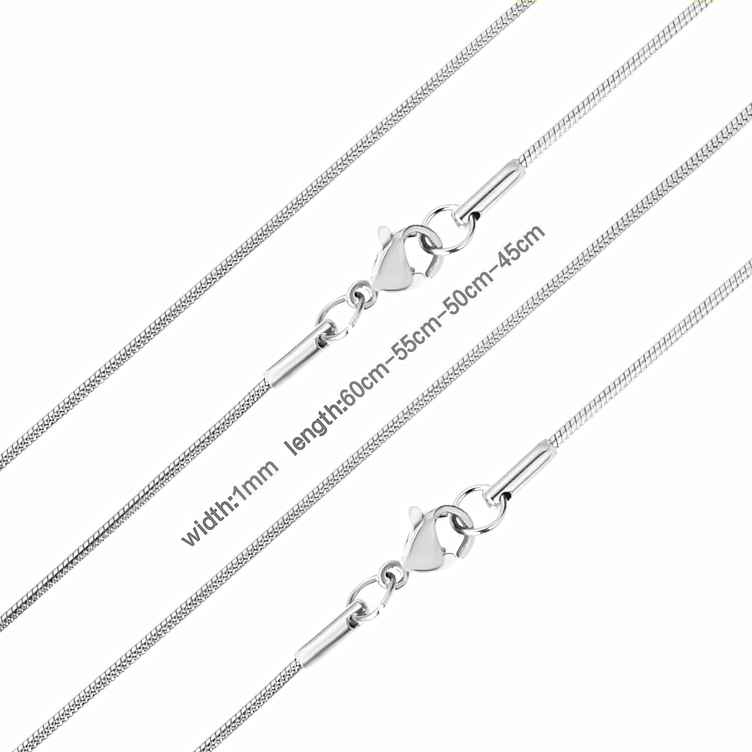 Collana a Catena Serpente Roto - 925 Sterling Silver Chain Necklace Men recensione e prezzo